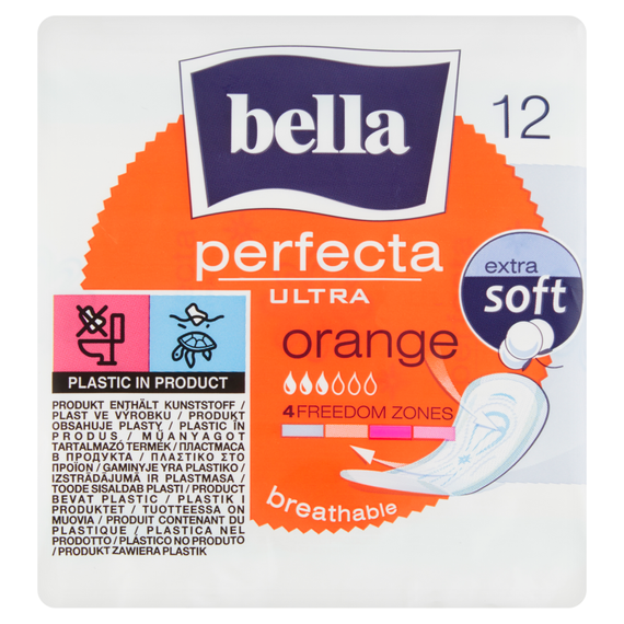 Bella Perfecta Ultra Orange Extra Soft Podpaski higieniczne 12 sztuk