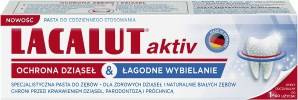 LACALUT Pasta do zębów Aktiv ochrona dziąseł & łagodne wybielanie 75 ml