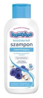 Bambino Rodzina Szampon nawilżający hiperdelikatny 400 ml