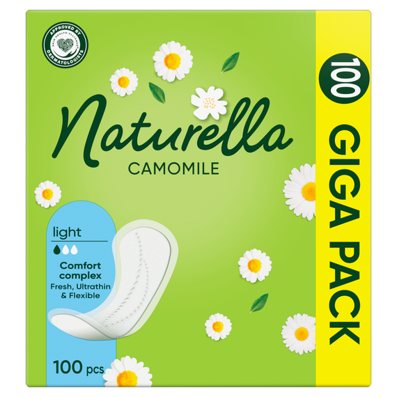 Naturella Light Camomile Panty Liners x100