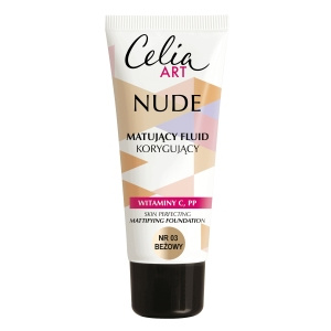 CELIA Nude Fluid matująco-korygujący Beżowy 03