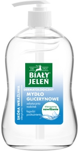 Mydło w płynie Biały Jeleń Glicerynowe Nawilżające Dermatologiczne 500ml 