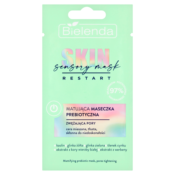 Bielenda Skin Restart Sensory Mask Mattifying prebiotic mask 8 g