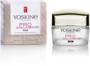 Yoskine Classic Pro Elastin krem 60+ na noc 50 ml