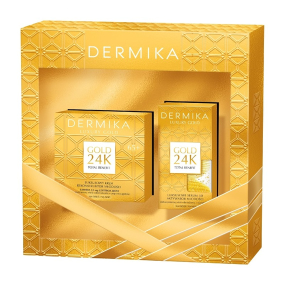 Dermika Zestaw prezentowy Luxury Gold 65+