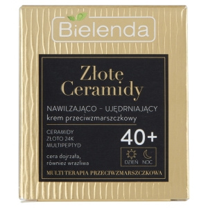 Bielenda Golden Ceramides 40+ Moisturizing and firming anti-wrinkle cream 50 ml