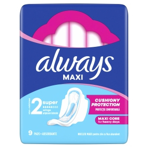 Always Classic Lange Einlagen mit Flügeln (Größe 2) x9