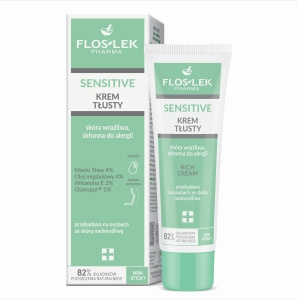 Floslek Sensitive Krem tłusty do skóry wrażliwej 50ml