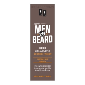 AA  Men Beard olejek pielęgnujący do brody i wąsów 30 ml