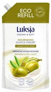 Luksja Creamy & Soft Creamy liquid soap nourishing olive and yogurt 900 ml
