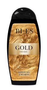 Bi-ES Gold Man – Żel pod prysznic 2w1 dla mężczyzn 250 ml