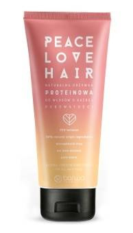 Barwa Peace Love Hair naturalna odżywka proteinowa do włosów o każdej porowatości 180ml