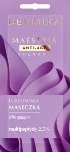 Dermika MAESTRIA Luksusowa maseczka liftingująca, multipeptydy 2,5%, 7g