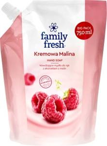 FAMILY FRESH Malina mydło do rąk 750ml zapas