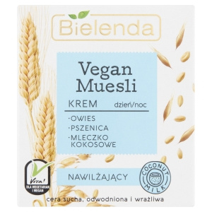 Bielenda Vegan Muesli Feuchtigkeitsspendende Tages- und Nachtcreme 50 ml