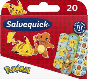 SALVEQUICK PLASTRY POKEMON 12szt