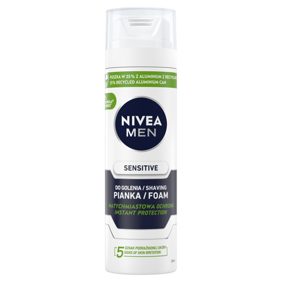 Nivea MEN Sensitive Beruhigender Rasierschaum 200 ml