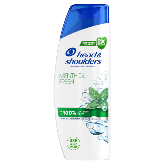 Head & Shoulders Menthol Fresh Daily Anti-Schuppen-Shampoo 250 ml. Frischeeffekt