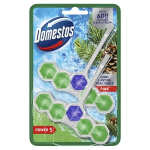 Domestos Power 5 Pine Toilet block 2 x 50 g
