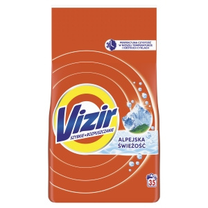 Vizir Alpine Fresh washing powder, 35 washes