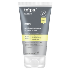 Tołpa Dermo Men Max Efekt Żel Mikrozłuszczający do Mycia Twarzy 150 ml