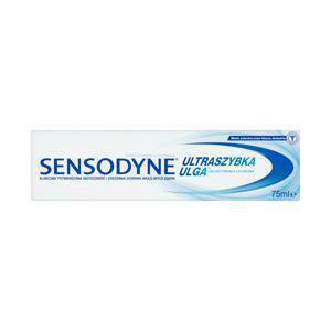 Sensodyne Wyrób medyczny pasta do zębów z fluorkiem ultraszybka ulga 75 ml