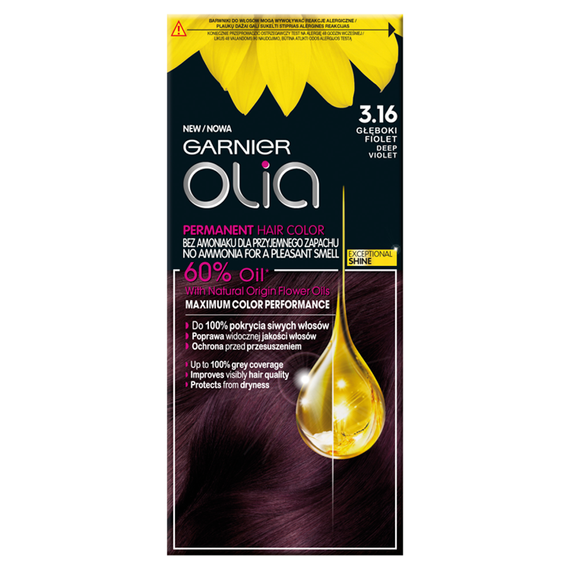 Garnier Olia Hair Dye Deep Violet 3.16