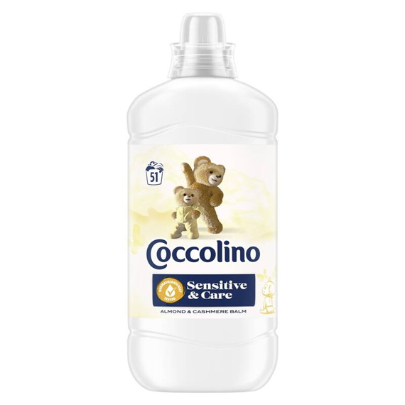 Coccolino Almond & Cashmere Balm Fabric softener concentrate 1275 ml (51 washes)