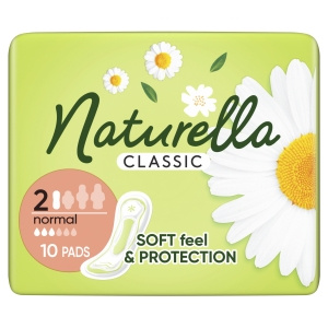 Naturella Classic Normal Plus Size 2 Pads with wings × 10