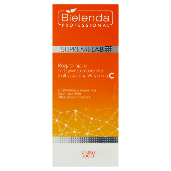 Bielenda Professional SupremeLab Rozjaśniająco-odżywcza maseczka z ultrastabilną witaminą C 70 ml