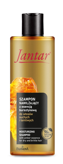 JANTAR Szampon z wyciagiem z bursztynu do włosów suchych i łamliwych 300ml