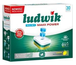 TABLETKI DO ZMYWAREK ALL IN 1 MAXX POWER BOX 30 LEMON