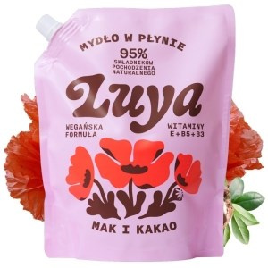 MYDŁO W PŁYNIE MAK I KAKAO REFIL ZAPAS 800 ML LUYA