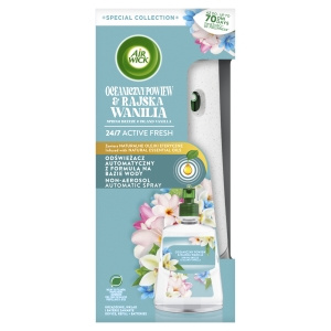 Air Wick Odświeżacz automatyczny i wkład oceaniczny powiew i rajska wanilia 228 ml