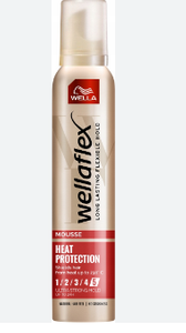 Wella Wellaflex Hitzeschutz Ultra Strong Hold Haarschaum 200 ml