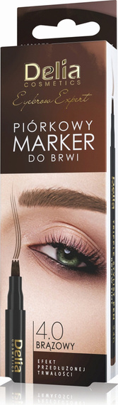 Delia Cosmetics Eyebrow Expert Pen Augenbrauenmarker 4.0 braun