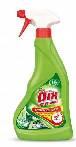 Dix Professional Express cleaner do czyszczenia szyb kominkowych, grill, kuchenki 500 ml