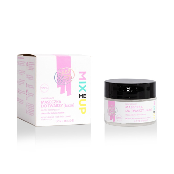 FaceBoom Mix Me Up Feuchtigkeitsspendende Gesichtsmaskenbasis 50 ml