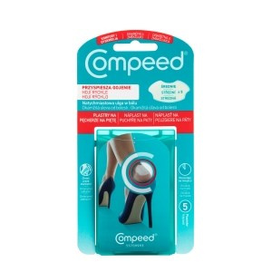 Compeed Medizinproduktpflaster gegen Fersenblasen, mittel, 5 Stück