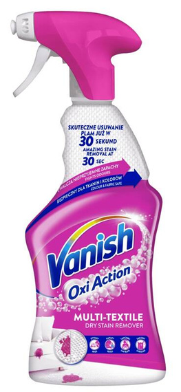 Vanish Odplamiacz do Dywanów i Tapicerek Spray 500ml