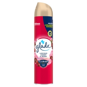 Glade Luscious Cherry & Peony Odświeżacz powietrza w aerozolu 300 ml