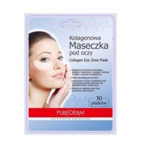 PUREDERM Collagen Eye Zone Mask kolagenowa maseczka pod oczy 30 szt.