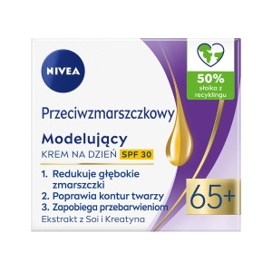 Nivea Przeciwzmarszczkowy + Modelujący krem na dzień SPF 30 65+ 50 ml