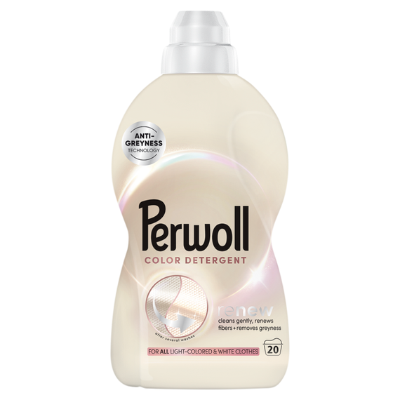 Perwoll Renew Color Flüssigwaschmittel 1L (20 Wäschen)