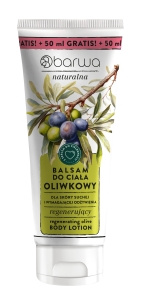 BARWA Naturalna – Balsam do ciała Oliwkowy regenerujący, skóra sucha 250 ml