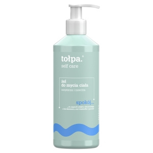 TOŁPA self care spokój Żel do mycia ciała oczyszczający nawilżający LEN I OLEJ MIGDAŁOWY 400 ml