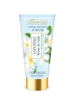 Bielenda Japan Beauty Japoński krem do ciała monoi + proteiny jedwabiu 200 ml