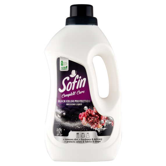 Sofin Complete Care Black Color Protection Waschflüssigkeit 1,5 l (30 Wäschen)