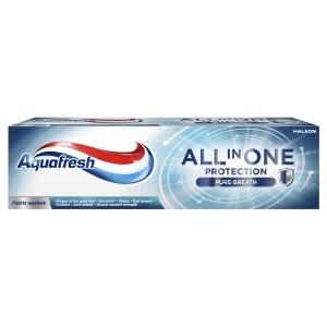 Aquafresh All in One Protection Pure Breath Zahnpasta mit Fluorid 75 ml