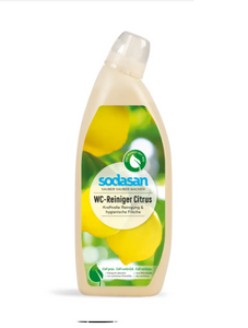 Sodasan Ekologiczny cytrusowy płyn do czyszczenia toalety 750 ml z Niemiec
